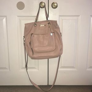 Light rose colored bag